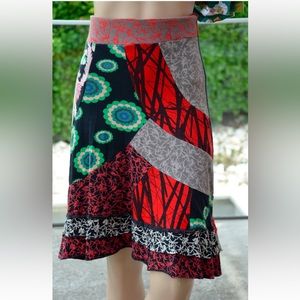 Desigual Embroidered Skirt size L